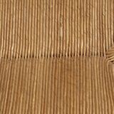 Pair of straw chairs, geneviève pons, 1950s