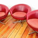 Set of swivel chairs, Czechoslovakia, 60s, Up Zavody Rousinov