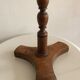 Vintage wooden lamp legs