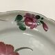 Eastern earthenware plate the Islettes flower bouquet decoration