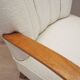 Oak armchair, Art Deco, 1950s, made in Denmark