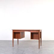 Mid-Century Danish Teak Desk, 1960s.