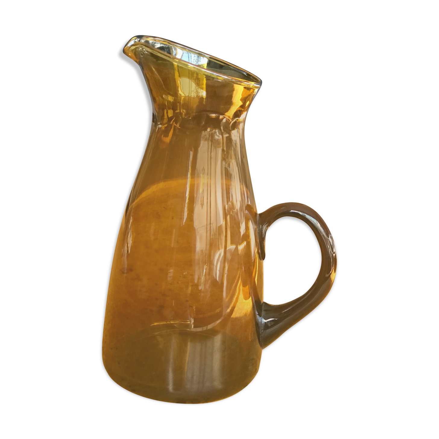 Glass pitcher