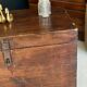 Old vintage wooden chest