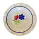 Vintage round, hollow dish from the Gien factory, Robinson model, in porcelain