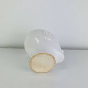 Vase tête en céramique, anthropomorphe, vintage