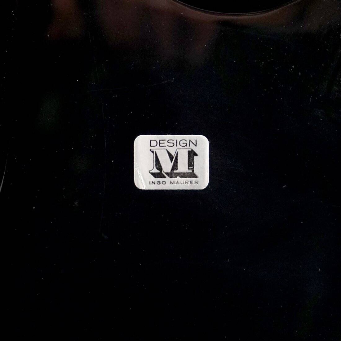 Wall organiser plateau Uten.Silo black by Dorothee Maurer Becker for Design M, 1960s