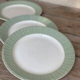3 assiettes plates Villeroy et Boch