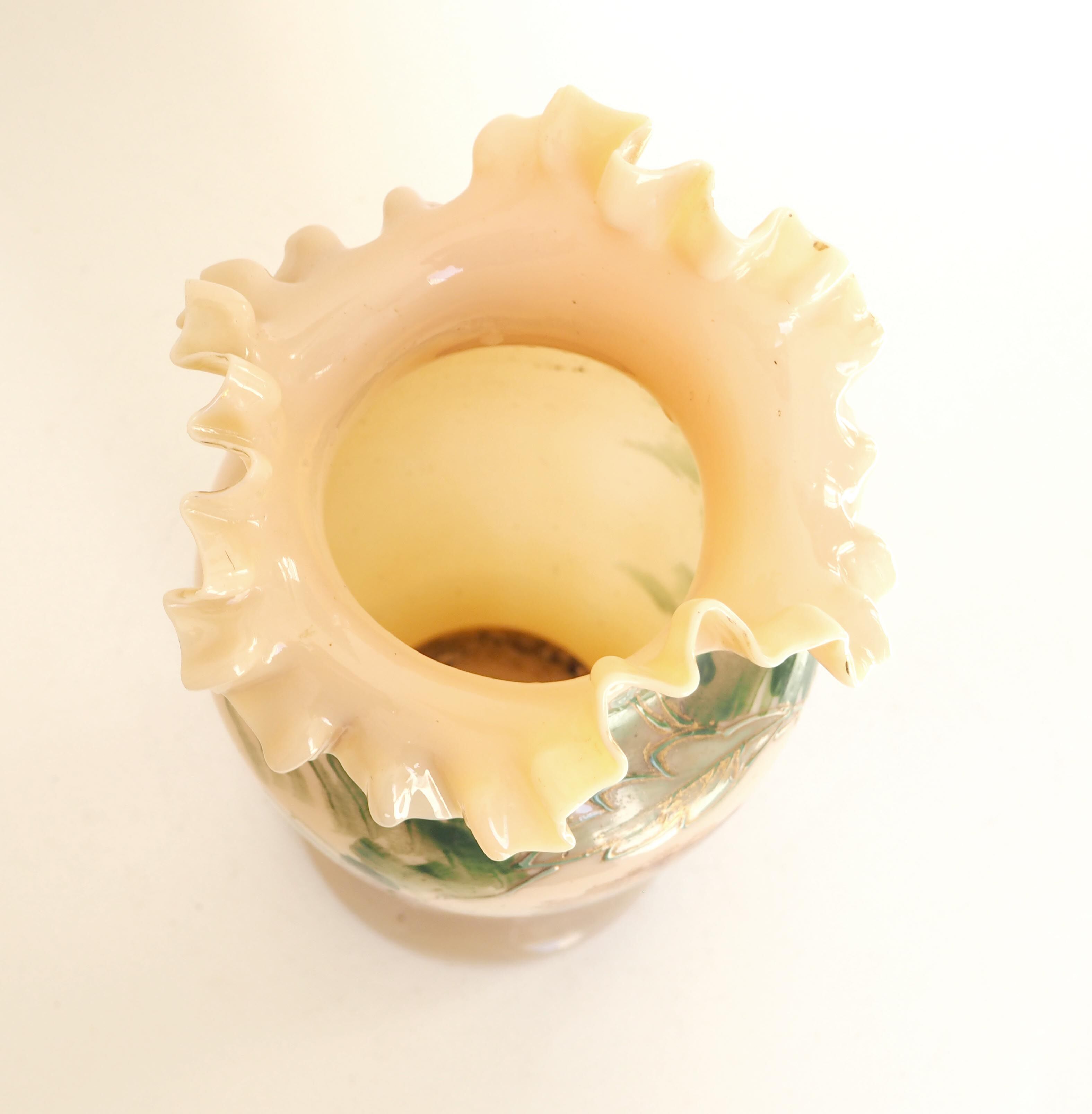 Ancient opaline vase