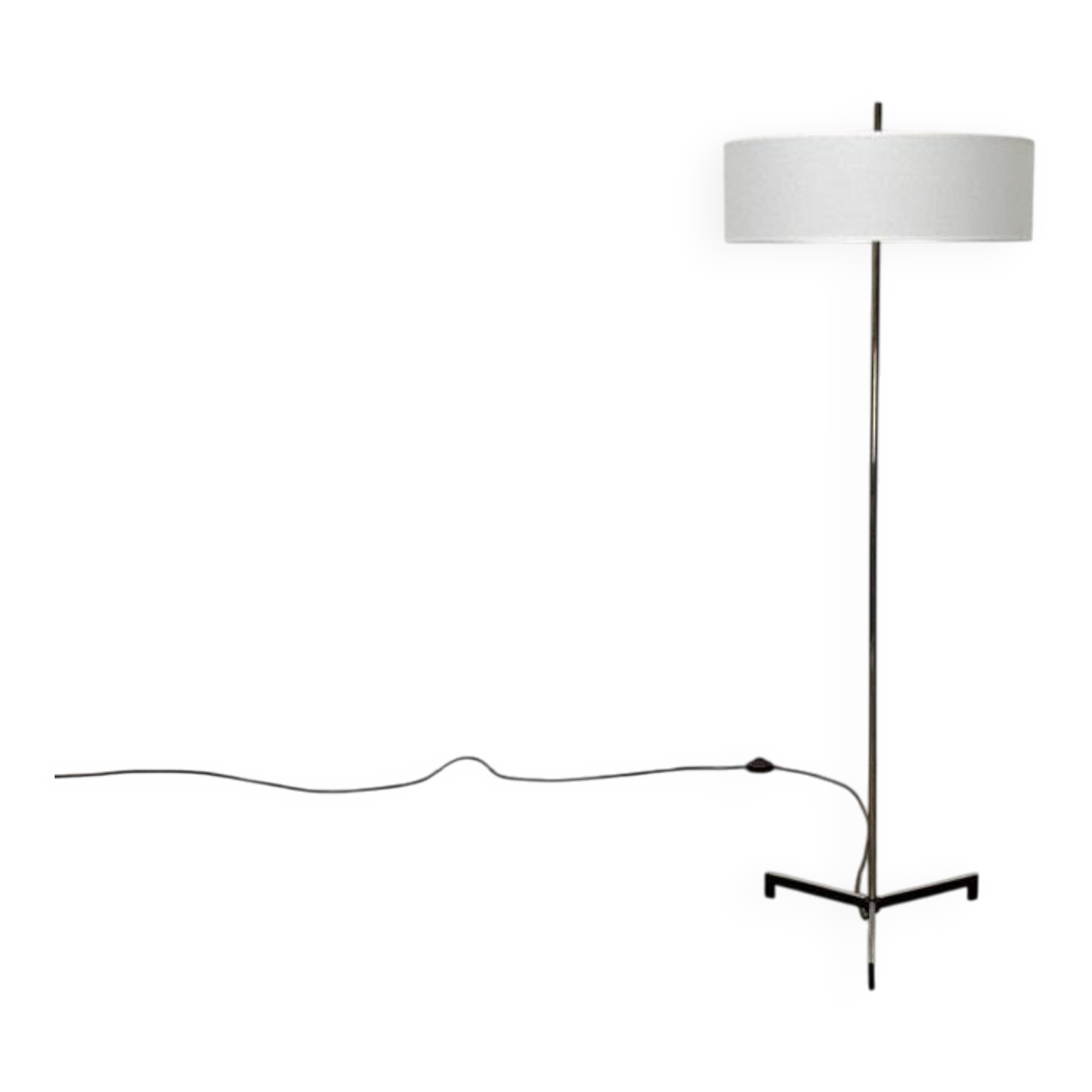 Mid-century minimalist Danish tripod floor lamp, 1960s