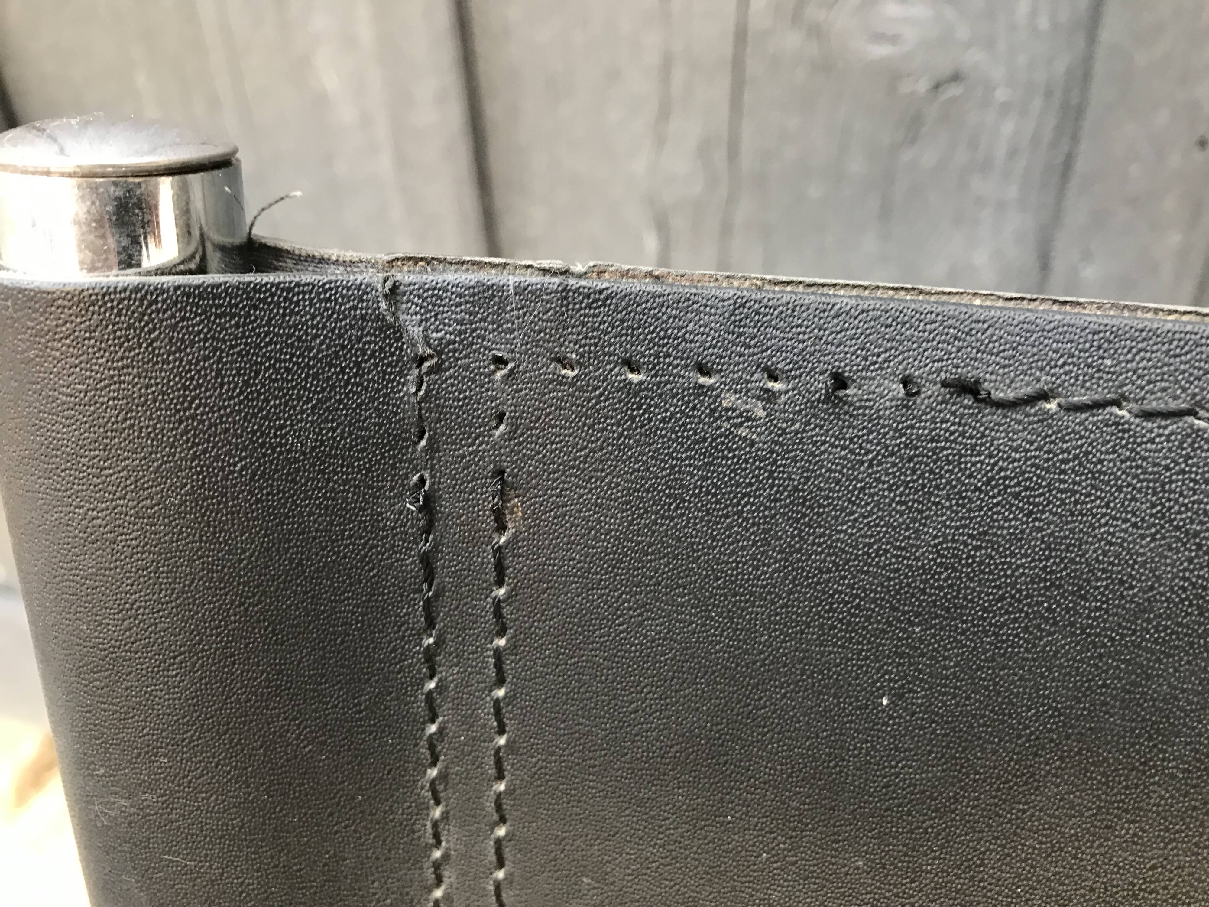 Pair of leather chairs