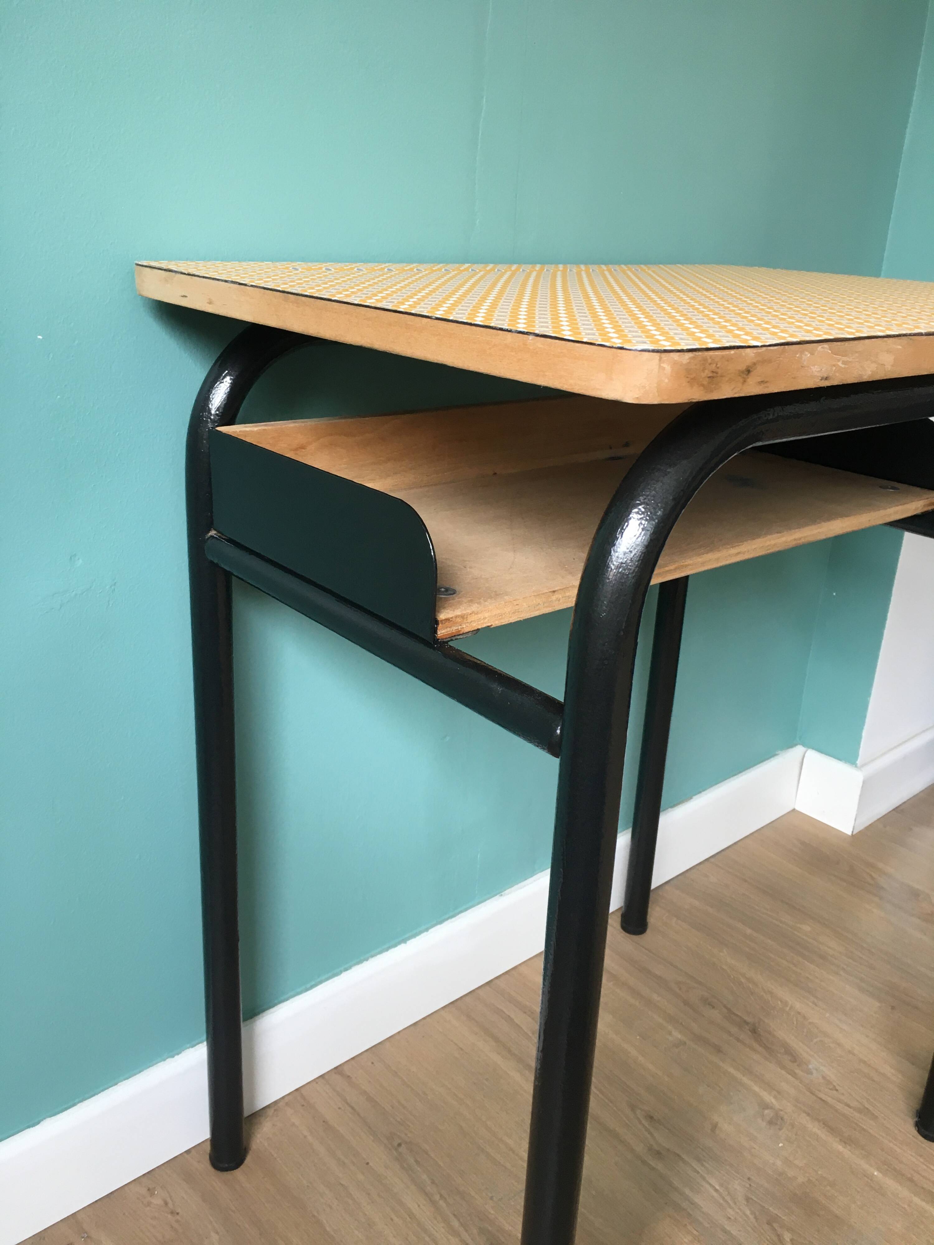 Vintage school desk
