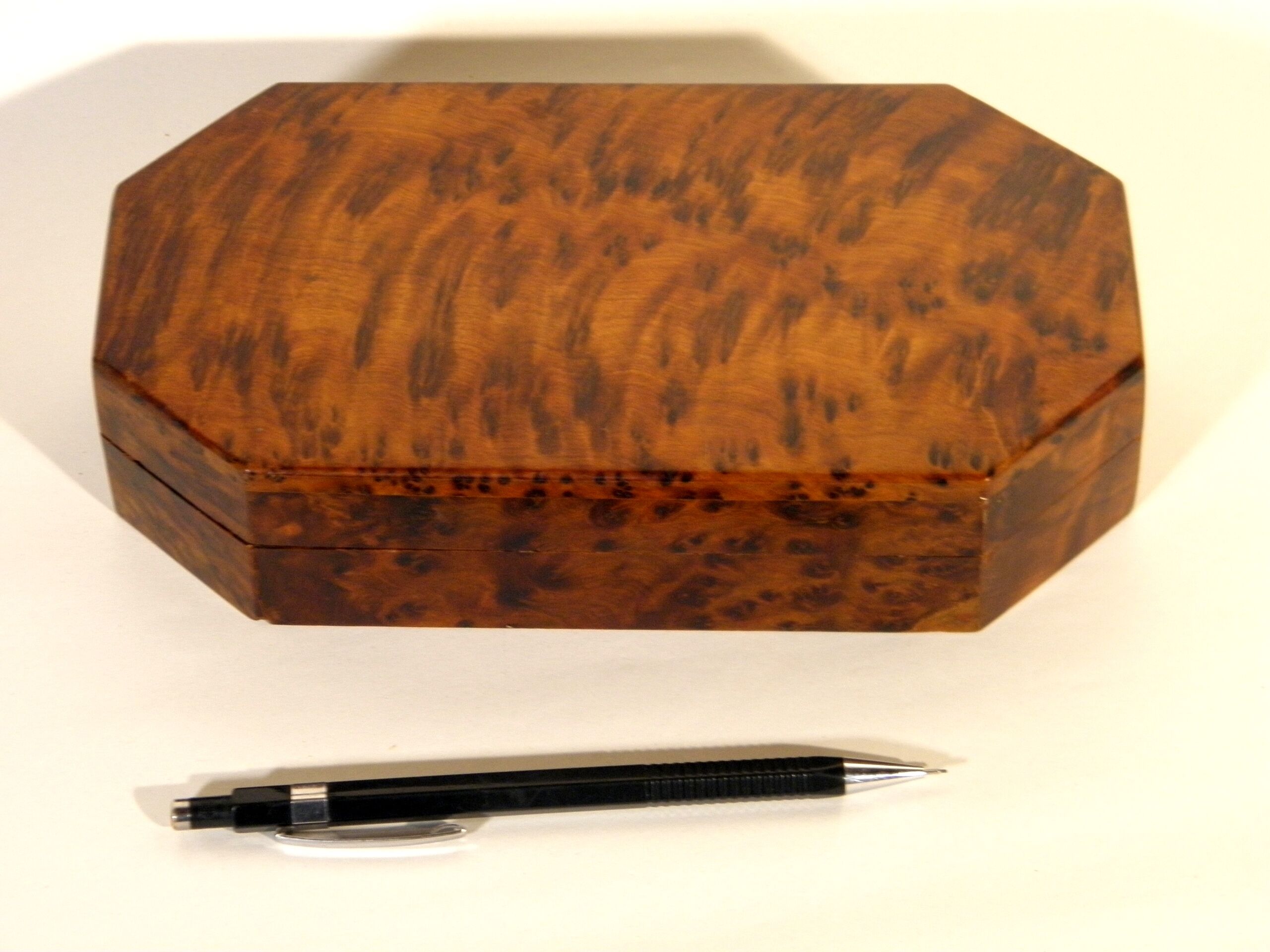 Thuya magnifying glass box