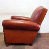 Pair of club armchairs