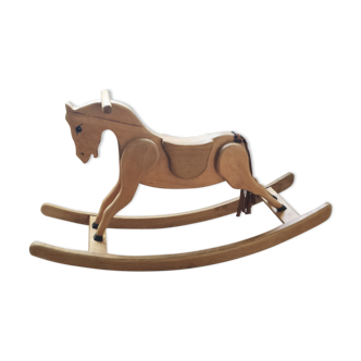 Rocking horse wood massif years 50/60