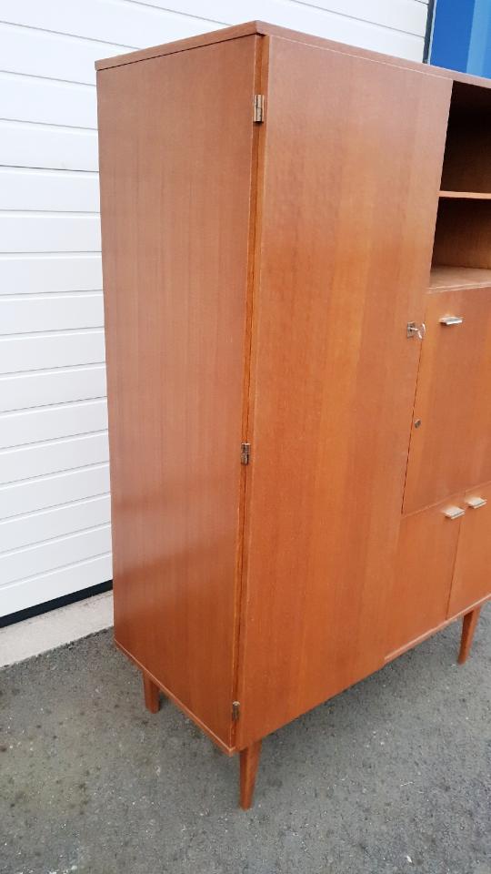 Scandinavian vintage library-secretary