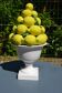 Centre de table citrons en barbotine
