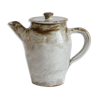 Signed sandstone teapot