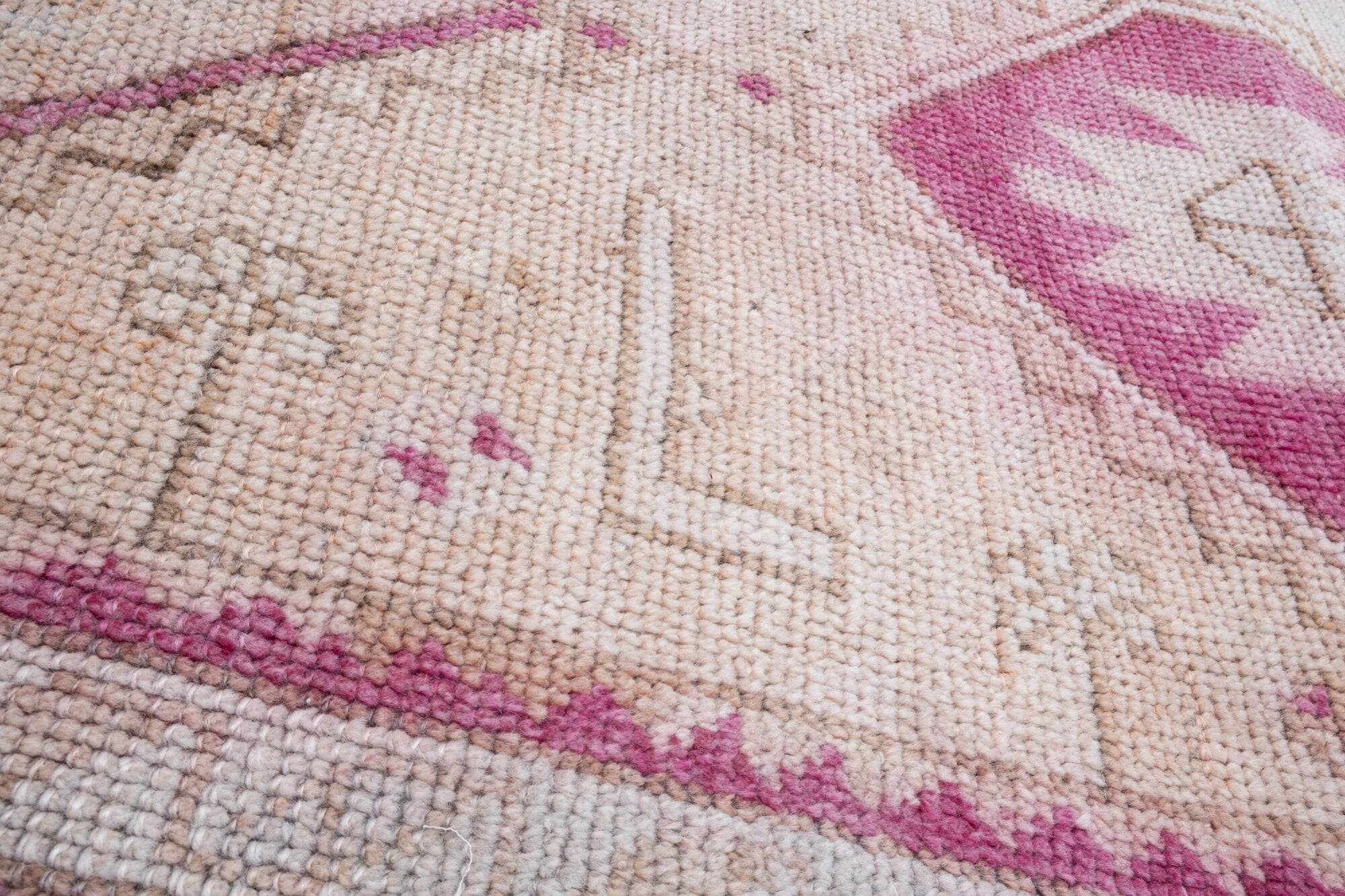 Vintage Turkish hallway rug 82x350 cm