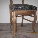 Chaise Louis Philippe refaite à neuf