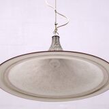 Mid-Century Modern Italian Chandelier Hat Murano Glass, 1970