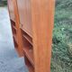 Pair of vintage column bookshelves from the 60s-70s Scandinavian style.