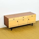 Vintage Scandinavian teak sideboard