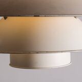 Danish brushed metal pendant light, model PH 6 ½ -6V by Poul Henningsen.