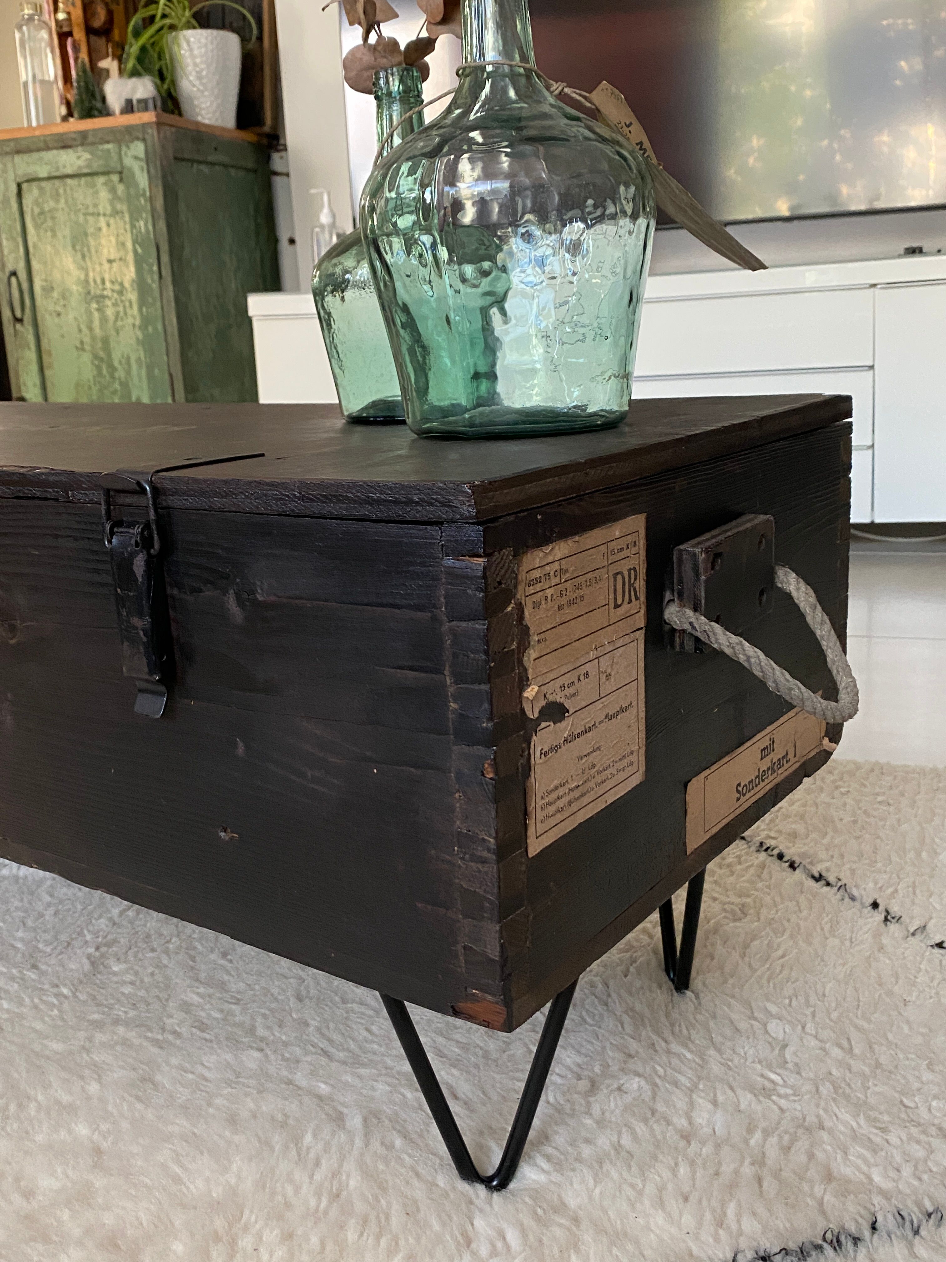 Table basse industrielle