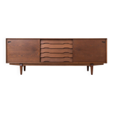 Sideboard, Skovby Møbler, Model 65, Chocolate Brown Stained Oak, Danish
