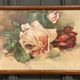 Watercolor by Many still life bouquet of roses early 20th century