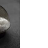 Vintage Mid-Century German Modern Small Glass Wall Lamp / Sconce, 1960s