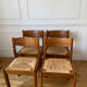 4 Maison Regain elm chairs