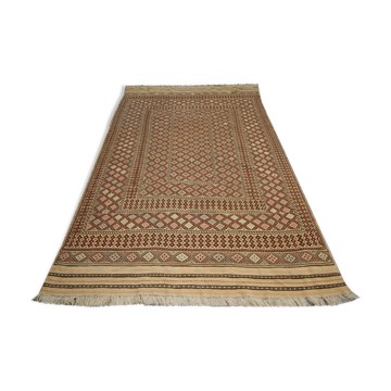 Tapis soumakh afghan fait à la main 190x300cm