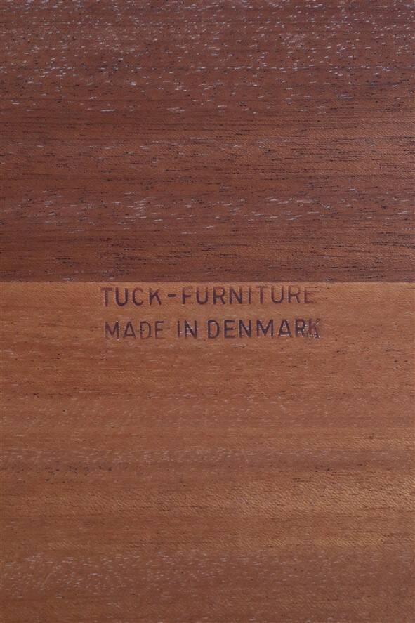 "AT-45" teak serving trolley by Hans Wegner for Andreas Tuck / Mid-century Danish modern design / 1960s