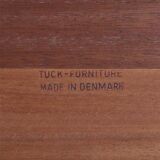 "AT-45" teak serving trolley by Hans Wegner for Andreas Tuck / Mid-century Danish modern design / 1960s