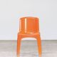 Gilac orange design chair