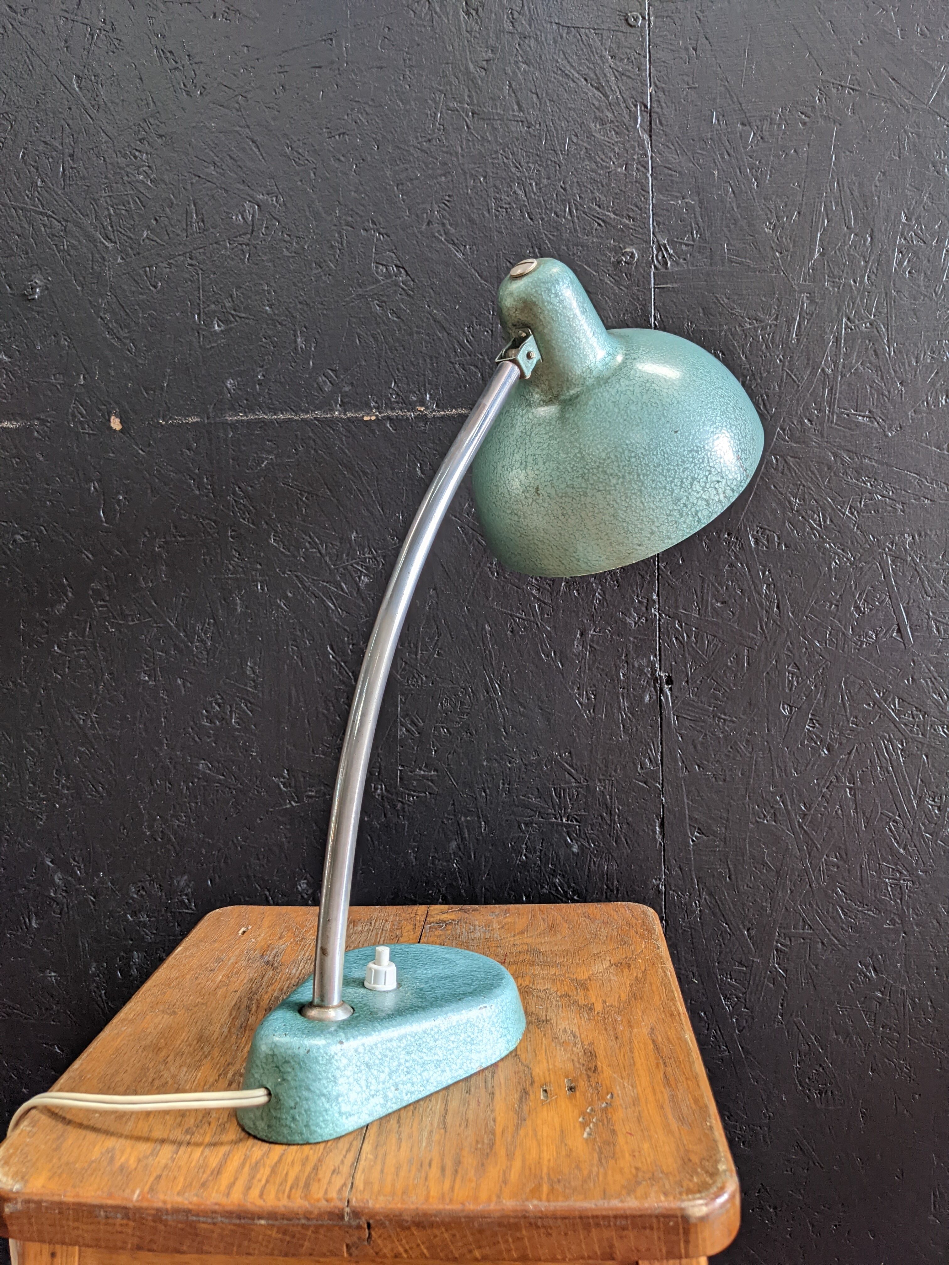 Industrial desk lamp