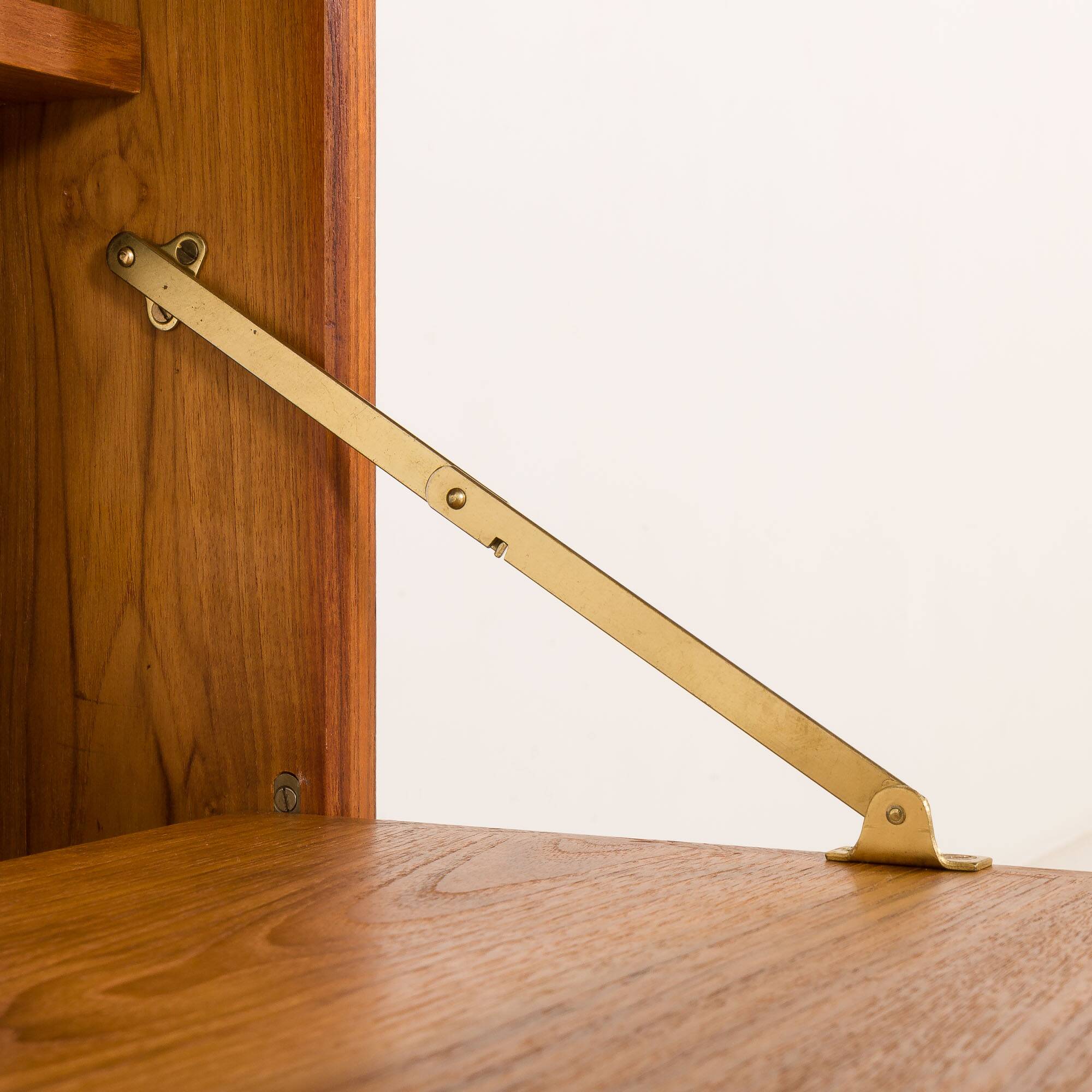 Poul Cadovius free standing wall unit for Cado, 1960s