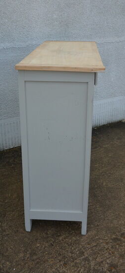 Parisian buffet without door, library, counter