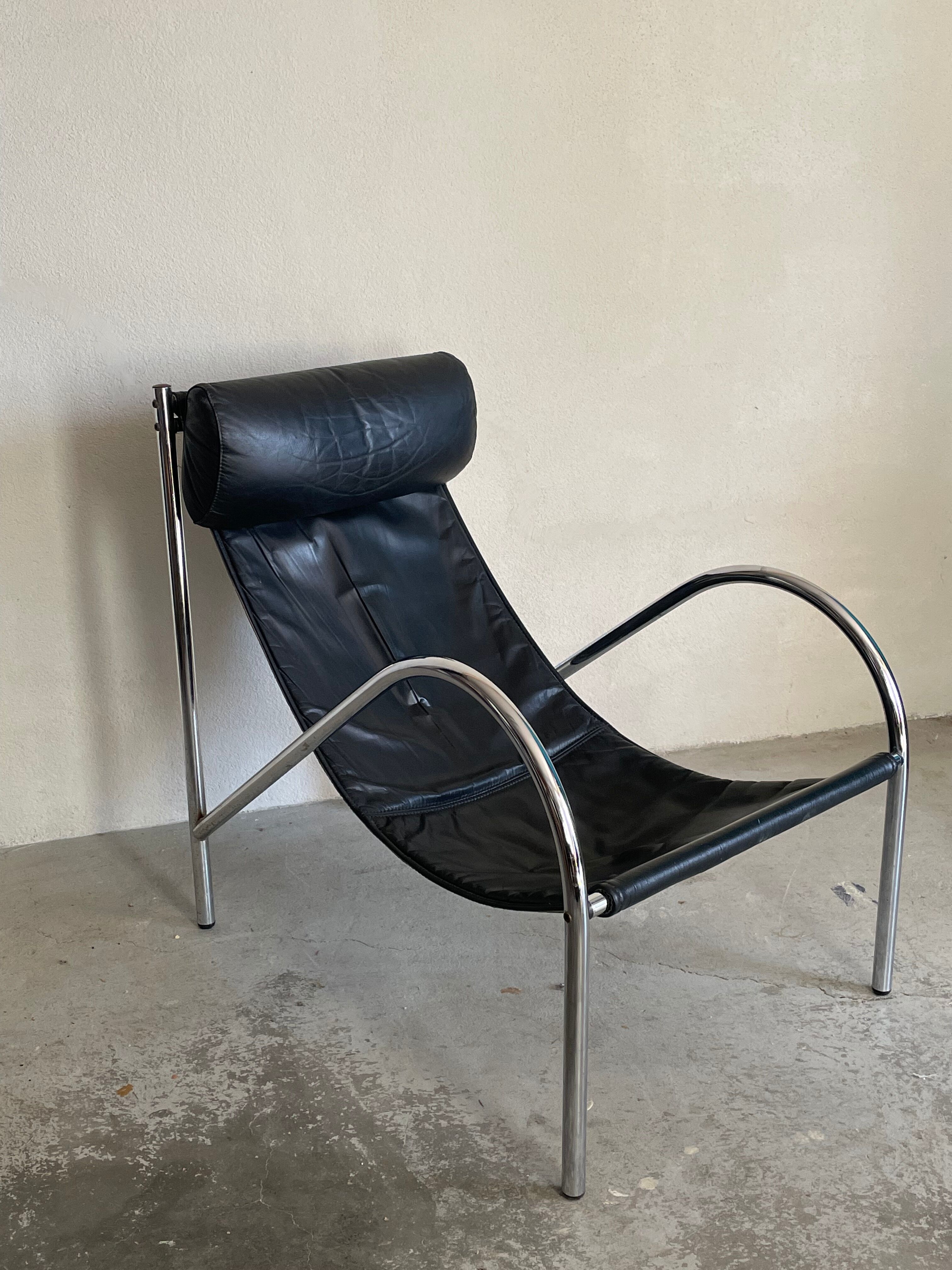 Leather armchair