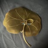 Water lily wall light