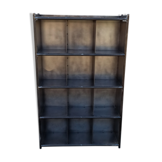 Metal shelf - 12 boxes