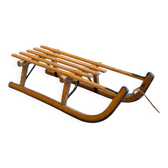 Old wooden sled