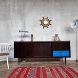 Vintage sideboard sliding doors