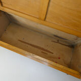 Old wooden bench for children