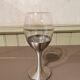 Suite de 7 verres à pied en Maillechort