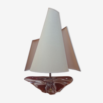 Lampe voile de Daum