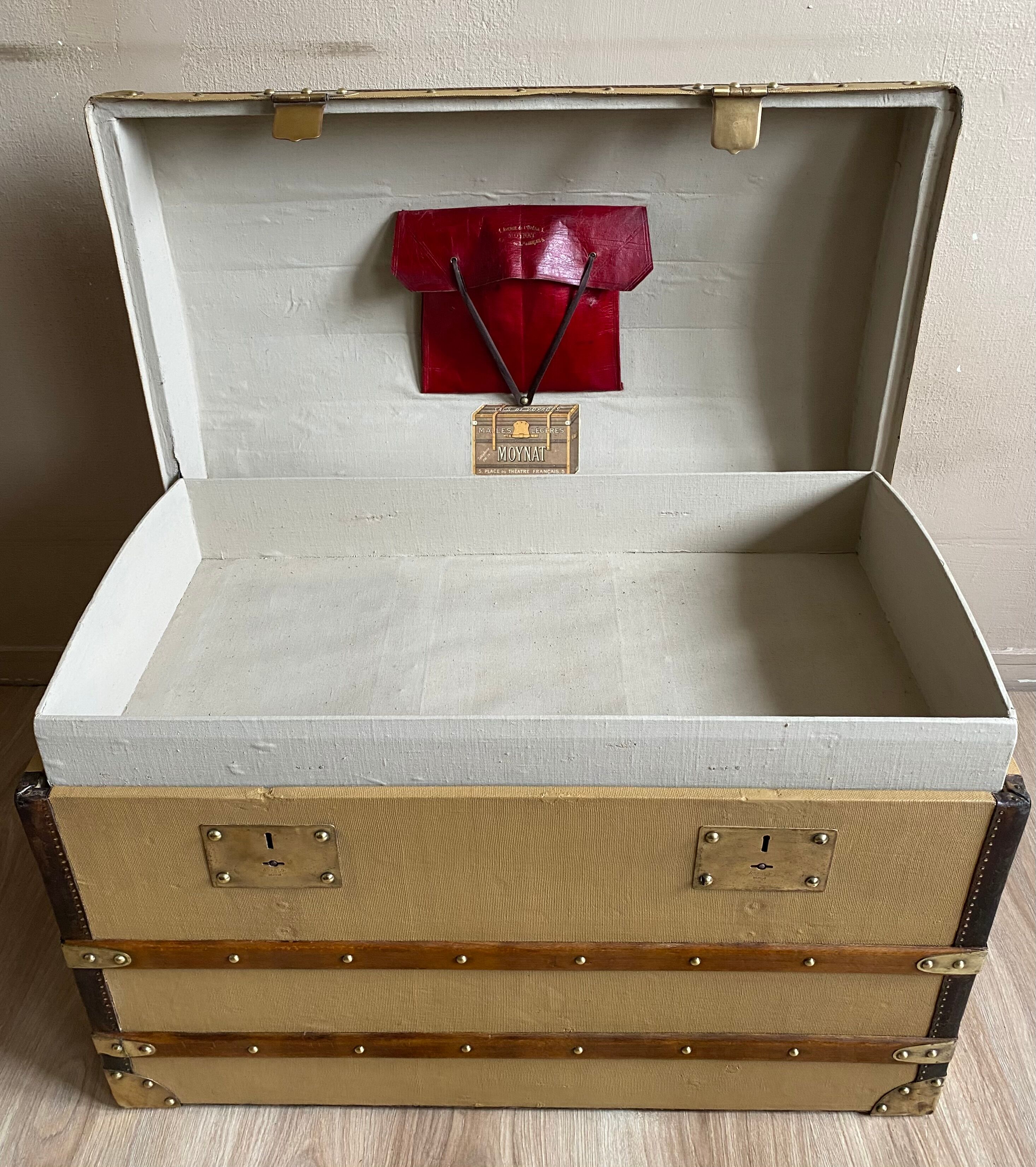 Domed trunk MOYNAT early XX century