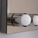 Vintage Italian Mirrored Glass Ceiling Lamp from Veca, 1970s